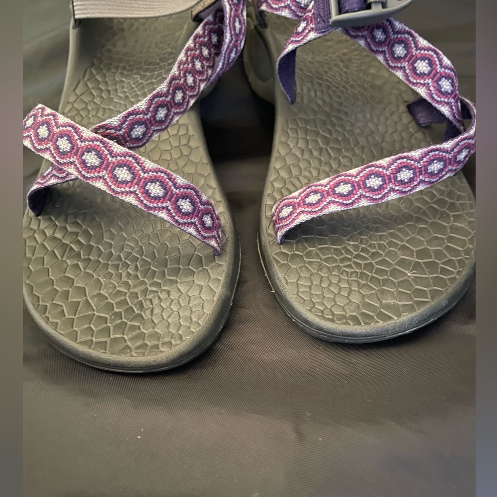 Womens like NEW Chacos💜🤍 - Picture 2 of 5